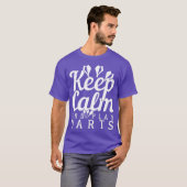 落ち着いてダーツをしよう Tシャツ (正面フル)