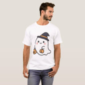 落ち着いてハロウィンを楽しもう Tシャツ (正面フル)