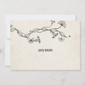 落ち着いてパーティーを続けろ 招待状 (裏面)