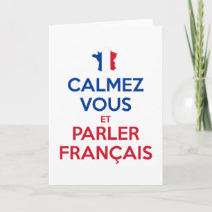 落ち着いてフランス語を話そう カード