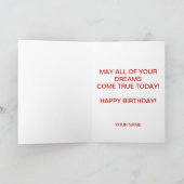 落ち着いてロックオン 誕生日カード カード (内部)