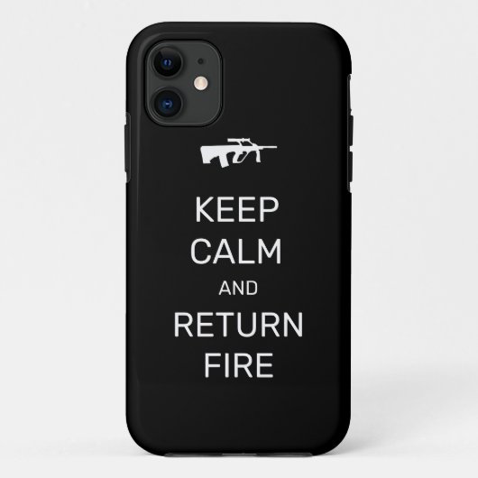落ち着いて反撃しろ Case-Mate iPhoneケース (裏面)