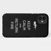 落ち着いて反撃しろ Case-Mate iPhoneケース (裏面(横))