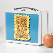 落ち着いて得おやつを食べる! メタルランチボックス (インサイチュ)