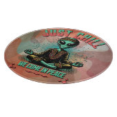 落ち着いて来いて カッティングボード (角)