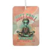 落ち着いて来いて カーエアーフレッシュナー (正面)