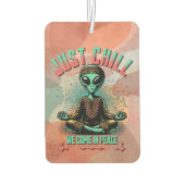 落ち着いて来いて カーエアーフレッシュナー (裏面)