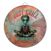 落ち着いて来いて ダーツボード (正面)