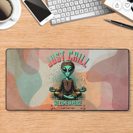 落ち着いて来いて デスクマット