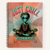 落ち着いて来いて ノートブック (正面)