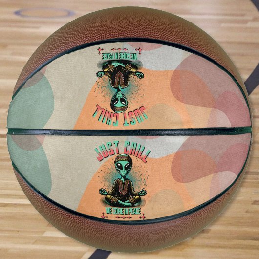 落ち着いて来いて バスケットボール