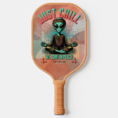 落ち着いて来いて ピックルボールラケット (正面)