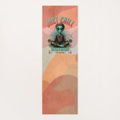 落ち着いて来いて ヨガマット (裏面)