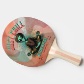 落ち着いて来いて 卓球ラケット (横)