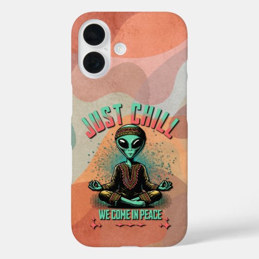 落ち着いて来いて Case-Mate iPhoneケース (裏面)