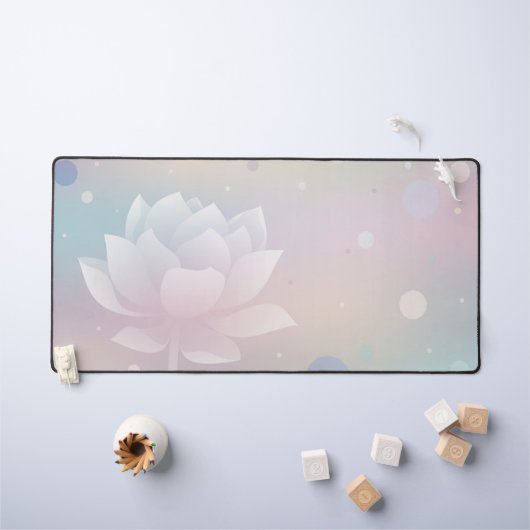 落ち着いて機能するLotus Desk Mat デスクマット (キッズテーブル)