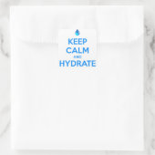 落ち着いて水分補給を スクエアシール (バッグ)