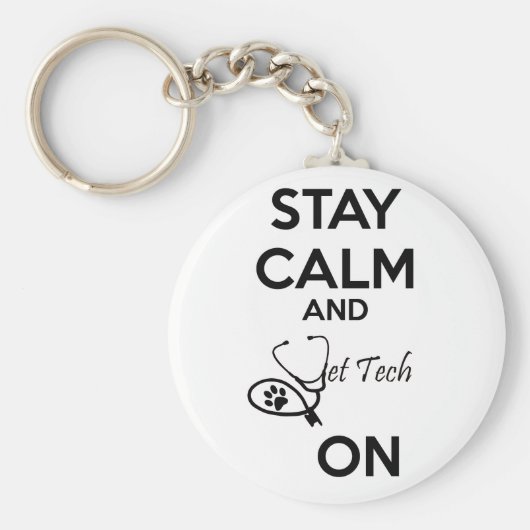 落ち着いて獣医を目指せ！ キーホルダー (正面)