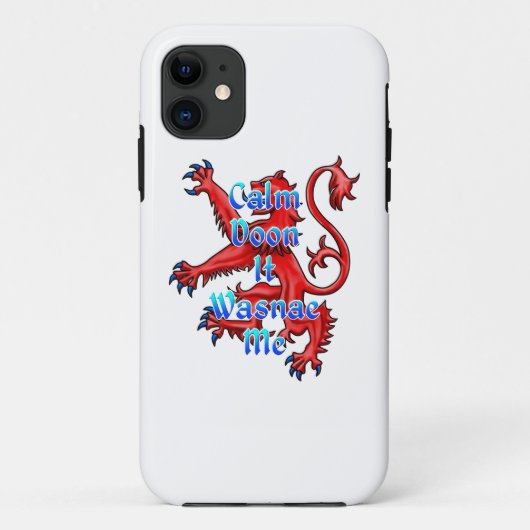 落ち着いて私はスコティッシュおもしろいだった Case-Mate iPhoneケース (裏面)
