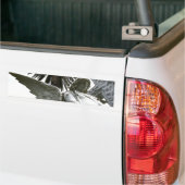 落ち着いて落ちる バンパーステッカー (トラック上)