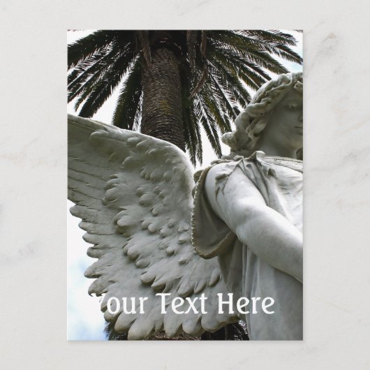 落ち着いて落ちる ポストカード (正面)