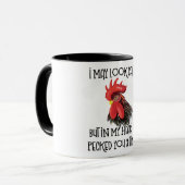 落ち着いて見えるかもしれないが…3回 マグカップ (正面左)