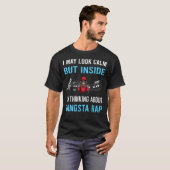 落ち着いて見えるギャングスタラップ好きなラッパー Tシャツ (正面フル)