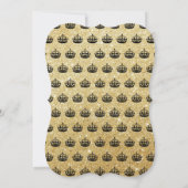 落ち着いて輝きのマイルストーン誕生日パーティー招待状 招待状 (裏面)