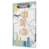 落ち着いて集中し、テーマを超えて上昇 クリップボード (左)