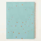 落ち着いて集中し、テーマを超えて上昇 プランナー手帳 (裏面)