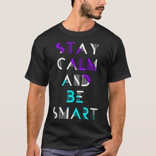 落ち着いて頭が切れる Tシャツ (正面)