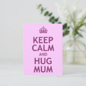 落ち着いて、ママにハグ ポストカード (スタンド正面)
