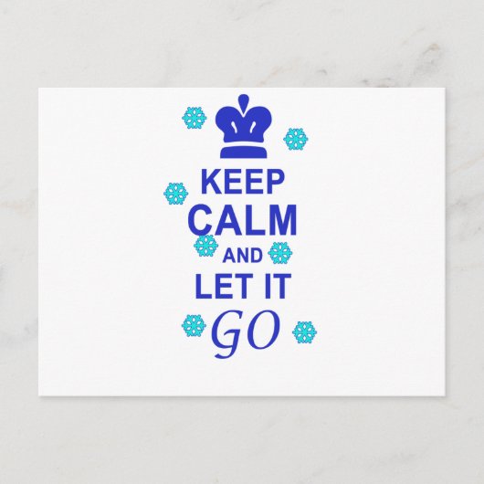 落ち着いて、忘れよう ポストカード (正面)