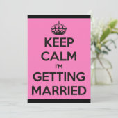 落ち着いて 私 結婚するよ！独身最後の夜 / ハン 招待状 (スタンド正面)