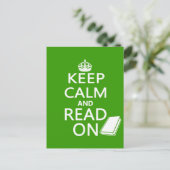 落ち着いて 読みなさい ポストカード (スタンド正面)