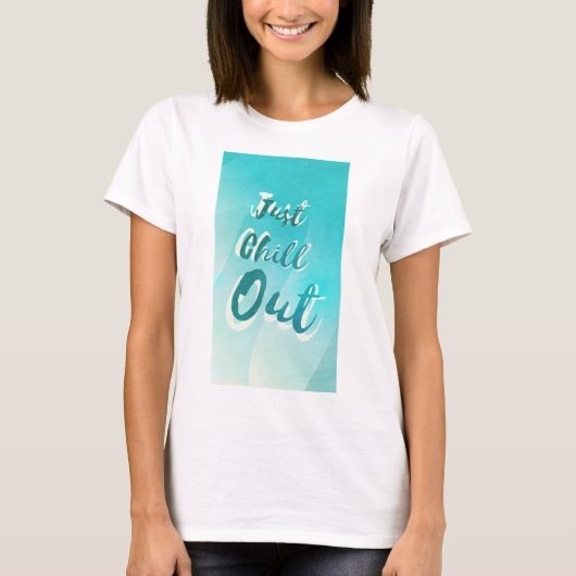 落ち着いて Tシャツ (正面)