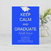 落ち着い保て大学院の招待状 招待状 (スタンド正面)