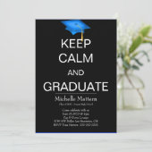 落ち着い保て大学院の招待状 招待状 (スタンド正面)