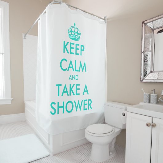 落ち着おもしろい保いてシャワーカーテンを取る シャワーカーテン (インサイチュ)