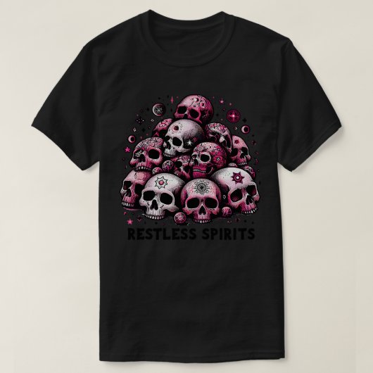 落ち着かない気分 Tシャツ (デザイン正面)