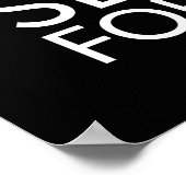 落ち着かない – 成功やる気を起こさせる ポスター (角)