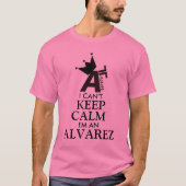 落ち着きてはいけな私は（姓） Tシャツ (正面)