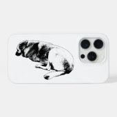 落ち着きをもたらす iPhoneケース (裏面横)