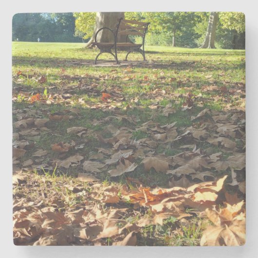 落ち着きストップた ストーンコースター (正面)