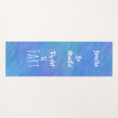 落ち着き払って屁をこかないようにする ヨガマット (正面(横))