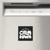 落ち着く必要があるタイポグラフィおもしろいことわざ マグネット (インサイチュ (食洗機))