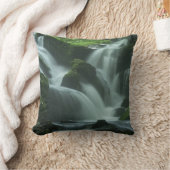 落ち着く滝 クッション (ブランケット)