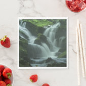 落ち着く滝 スタンダードランチョンナプキン (インサイチュ)
