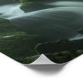 落ち着く滝 ポスター (角)