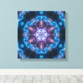 落ち着く キャンバスプリント (インサイチュ (ウッドフロア))